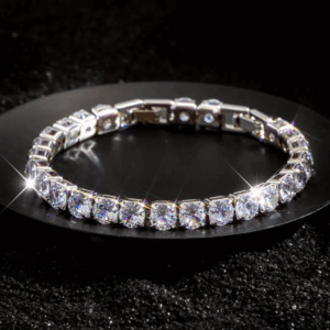 Bransoletka z kryształami